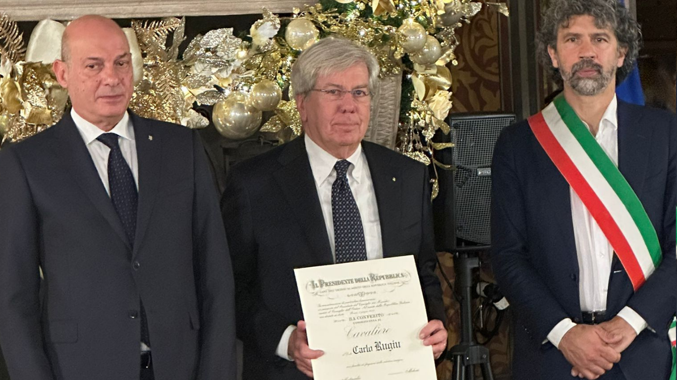 Clicca per accedere all'articolo Il past president Carlo Rugiu nominato Cavaliere della Repubblica